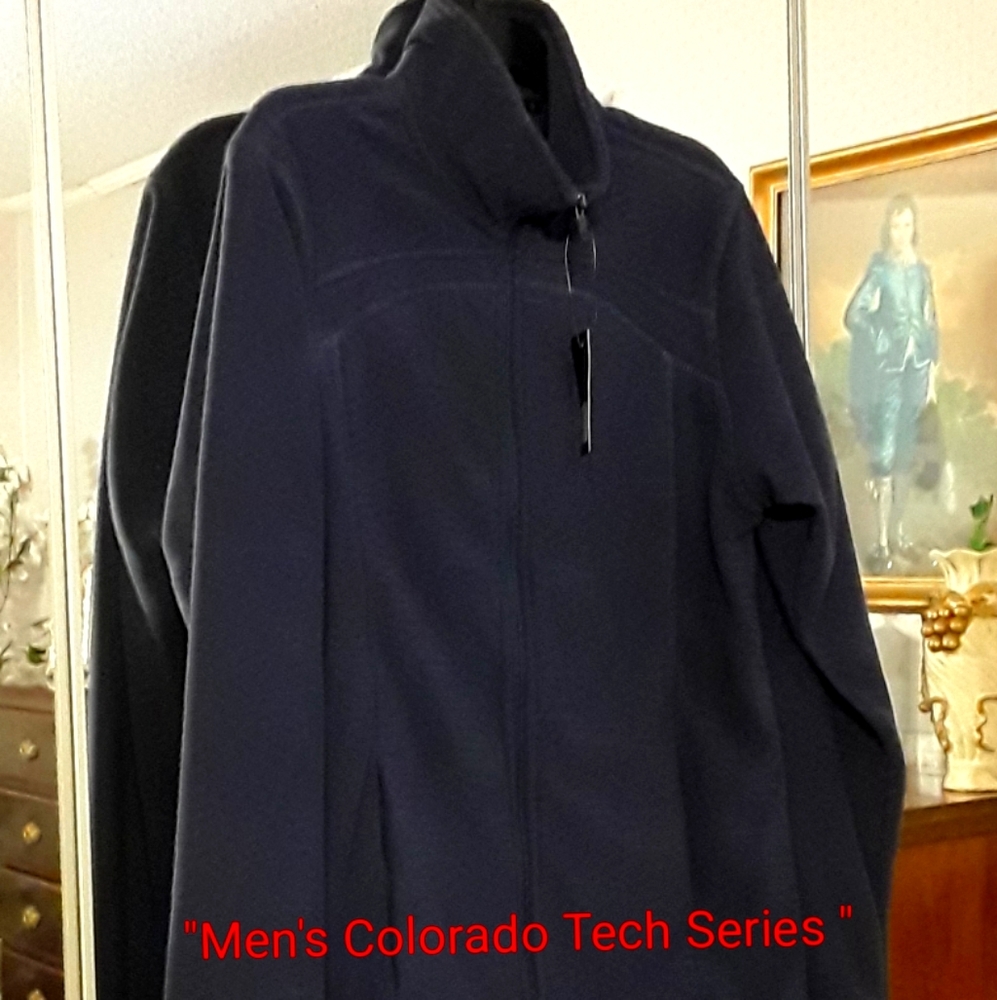 N/WTAGS COLORADO CLOTHING TECH SERIES JACKET NAVY